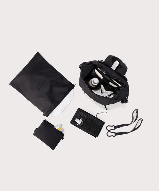 Indi Diaper Backpack in Onyx, Small