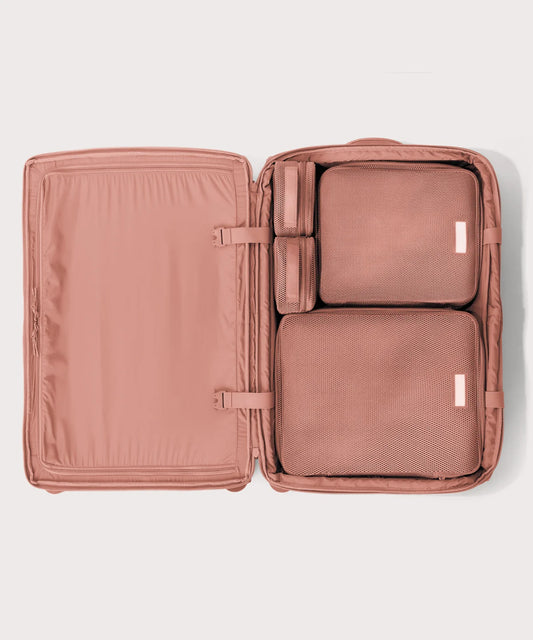 Sydney Checked Luggage in Warm Dust, Larger - 28.5 inch