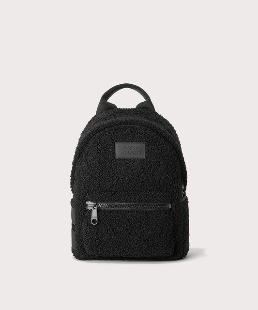 Dakota Backpack in Onyx Shearling , Small