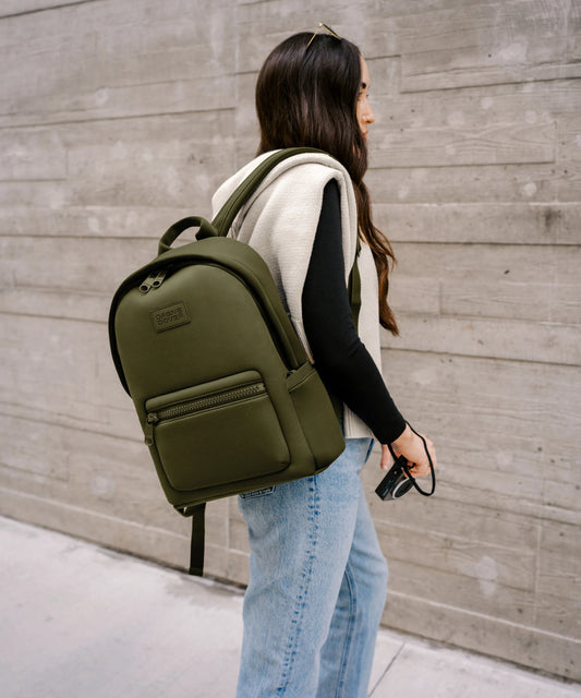 Dakota Backpack in Heather Grey, Medium