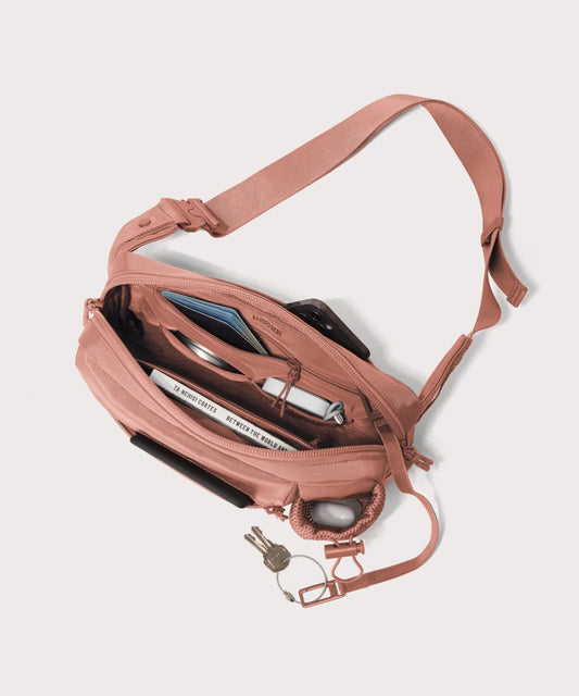 Cairo Sling Bag in Warm Dust