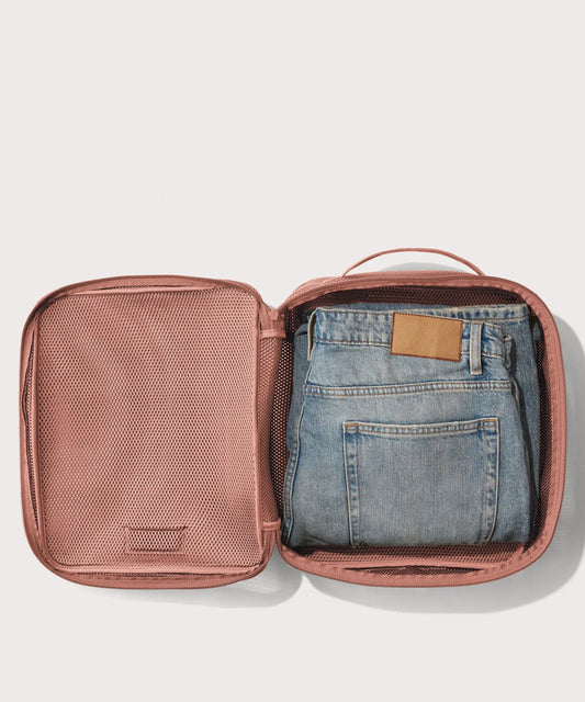 Roma Packing Cube in Warm Dust Air Mesh, Large