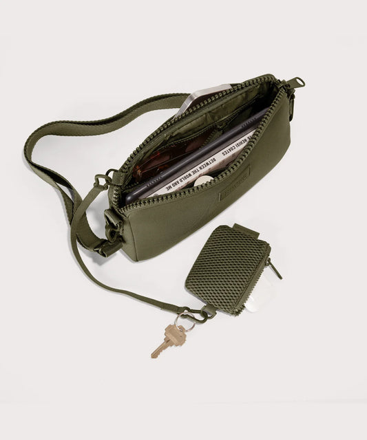 Nora Shoulder Bag in Dark Moss